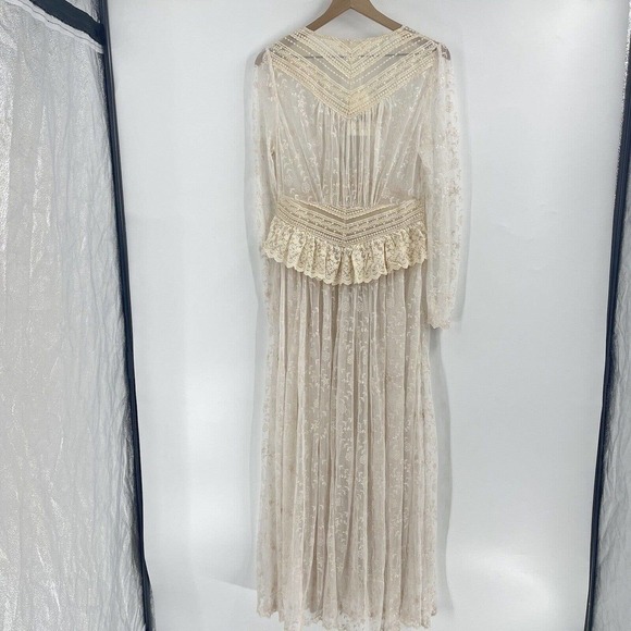 Spell Margot Duster Off White Lace Size Large(40), New with Tags - Picture 9 of 10